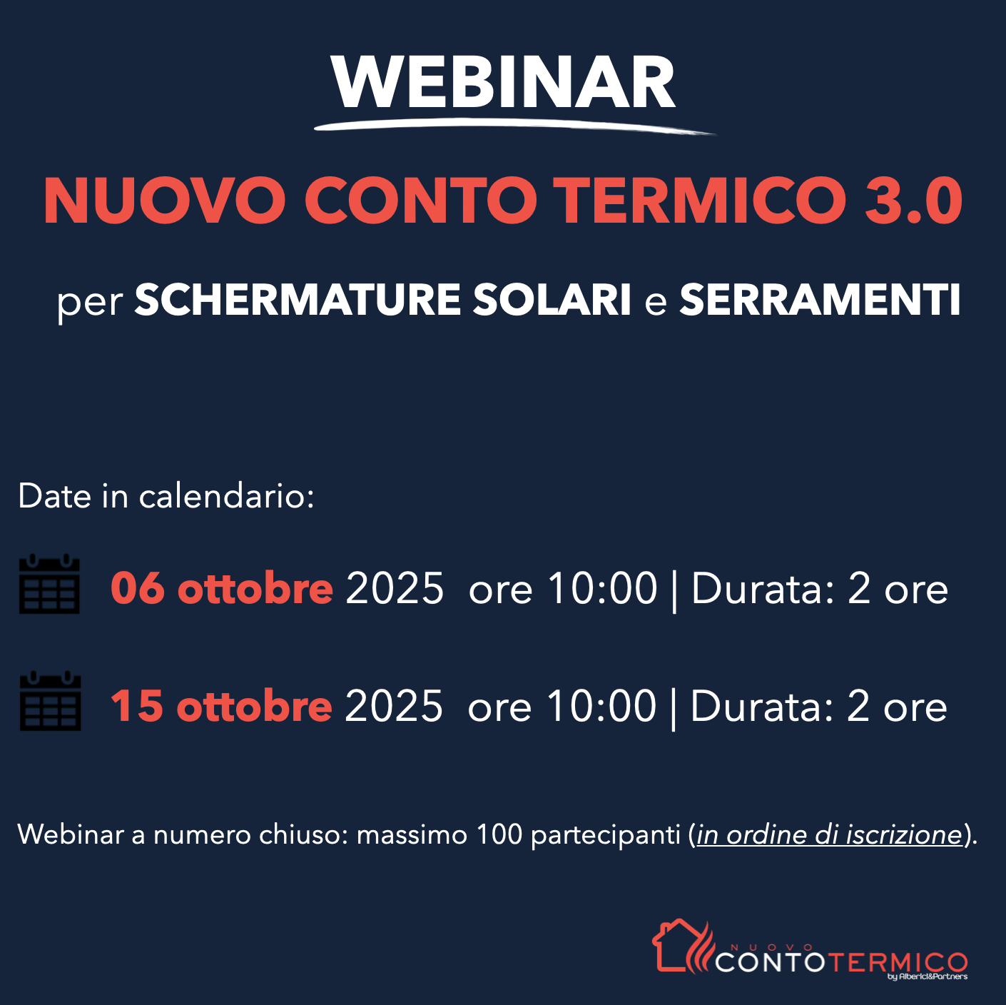 WEBINAR dedicato al NUOVO CONTO TERMICO 3.0