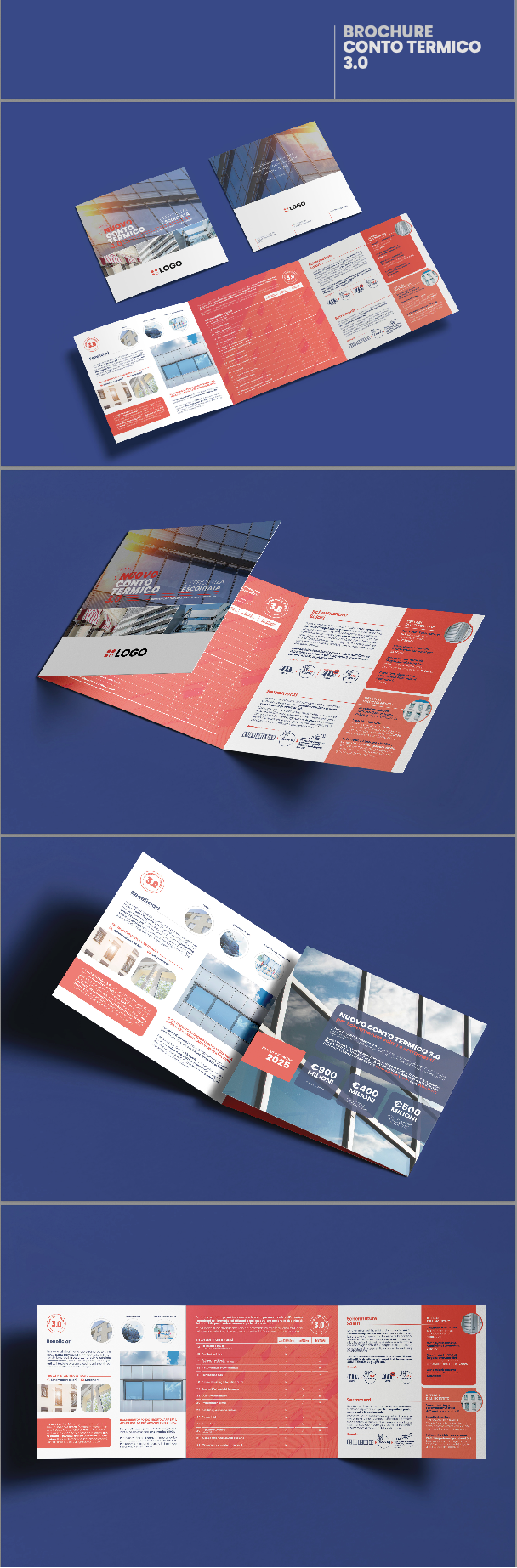 BROCHURE DEDICATA, già impostata, per proporre e vendere il CONTO TERMICO